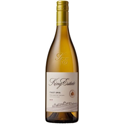 King Estate Pinot Gris White Wine - 750ml Bottle : Target