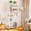 SKONYON 5-Tier Storage Shelves Foldable metal shelves Garage Shelving Units - 2 of 4