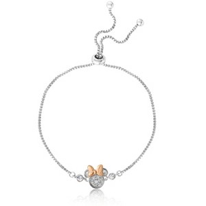 Disney Minnie Mouse Glitter Paper and Crystal Lariat Bracelet - 1 of 3