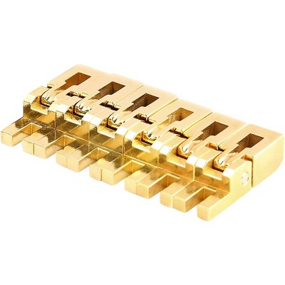 Floyd Rose Original Bridge Saddles (6) Gold