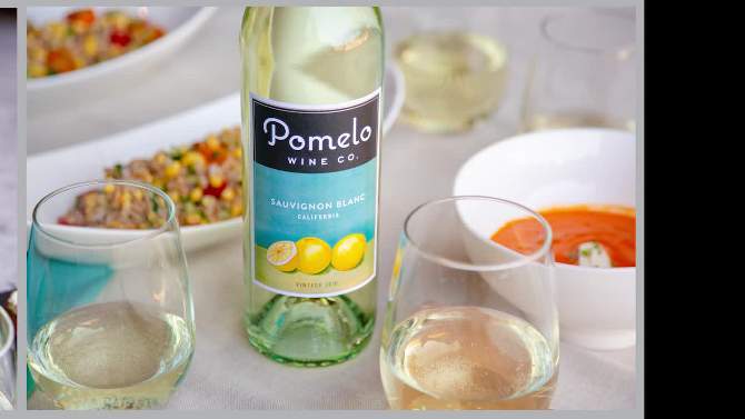 Pomelo Sauvignon Blanc White Wine - 750ml Bottle, 2 of 8, play video