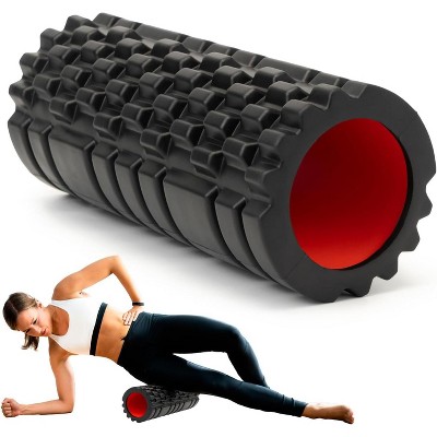 Foam Roller High Density 13" Patented Exercise Roller for Deep Tissue Muscle Massage, Muscle Massage and Myofascial Trigger Point Release, Relieves Mu