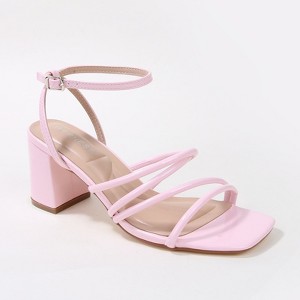 Berness Women's Emmarie Strappy Block Heel Sandals - 1 of 4
