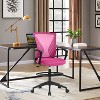 FDW Drafting Chair Tall Office Chair with Adjustable Height Breathable Mesh Back - 2 of 4