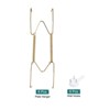 Unique Bargains Stainless Steel Invisible Design Tip Protector Wall Plate Hangers - 4 of 4