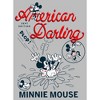 Girl's Mickey & Friends Mickey and Friends Minnie American Darling T-Shirt - 2 of 4