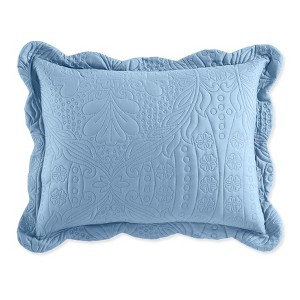BrylaneHome Lily Damask Bedspread Bedding Collection - 1 of 3