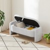Bella Depot Ottoman Oval Storage Bench with Large Storage Space - 2 of 4