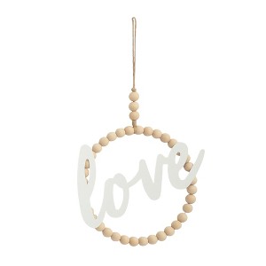 VIP Metal 15.75 in. Multicolor Ring Wall Decor "Love" - 1 of 2