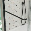 NicBex Shower Door 28.2" Wx70"H Double Bypass Bathroom Sliding Shower Door with 1/4" (6mm) Tempered Glass for Walk-in Shower - 4 of 4