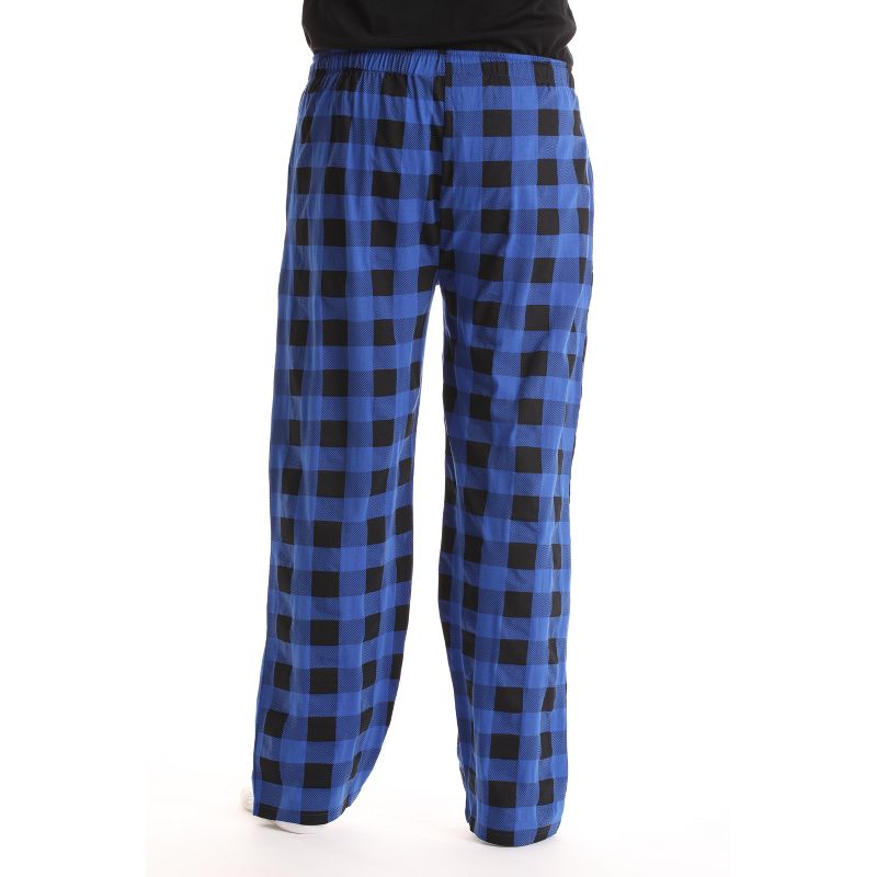At The Buzzer Mens Pajama Pant with Pockets - Jersey Knit Sleep Pant, 2 of 3