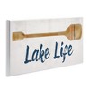 Stupell Industries Lake Life Boat Oar Wall Plaque Art - 2 of 4