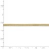 Black Bow Jewelry 3mm, 14k Yellow Gold, Solid Herringbone Chain Bracelet - 4 of 4