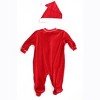 Just Love Christmas Coverall for Baby & Infant with Matching Santa Hat - 2 of 2
