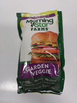 Morningstar Farms Garden Veggie Burger Patties - Frozen - 9.5oz/4ct ...