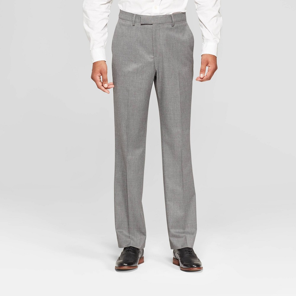 Mens 34 Standard Fit Suit Pants Goodfellow Co Thundering Gray 38x34