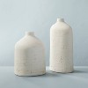 Distressed Ceramic Vase Natural White - Hearth & Hand™ with Magnolia - image 3 of 4