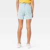 DENIZEN® from Levi's® Girls' High-Rise Jean Shorts - Light Blue Denim - 3 of 3