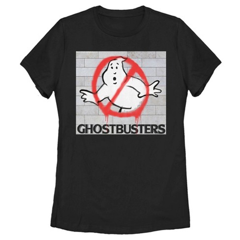 Women's Ghostbusters Brick Spray Logo T-Shirt - image 1 of 4