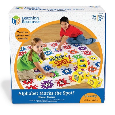 Learning Resources Alphabet Marks the Spot Floor Mat, Ages 3+