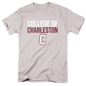 Men's College of Charleston Official Stacked T-Shirt - 1 of 4