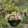 Gardenised Durable Plastic Lace Ultimate Hanging Baskets Tomato, Flower, and Herb Outdoor Flower Planter - 4 of 4