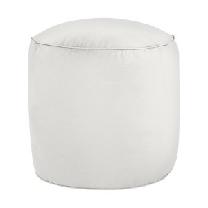 Sunbrella Canvas Outdoor Bean Pouf - Sorra Home - 1 of 3