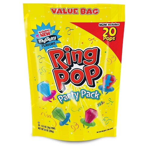 Ring Pop Lollipops And Hard Candies Party Pack - 10oz/20ct : Target