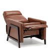 Okak Push Back Recliner Chair Accent Chair with Upholstered Comfy High Back Recliner Sofa Chair with Solid Wood Legs for Living Room Bedroom - 4 of 4