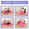 Contour Comfort Kids Couch 14 PC Modular Kids Play Set – Convertible Kids Sofa with Soft Foam Sofa Cushions | Kids Fort Couch, Kid Play Room Furniture - 4 of 4