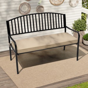 Crestlive Products Patio Outdoor Bench Cushion with Ties - 1 of 4