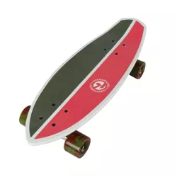 Kryptonics 23" Mini Fat Tiger Swirl Cruiser Skateboard