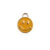 John Bead Sweet & Petite Small Simple Cute Charms Craft Embellishments Happy Face 10x13mm Yellow 10 Pieces - 2 of 4