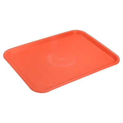 Unique Bargains Rectangular Cafeteria Platter Plastic Fast Serving Tray