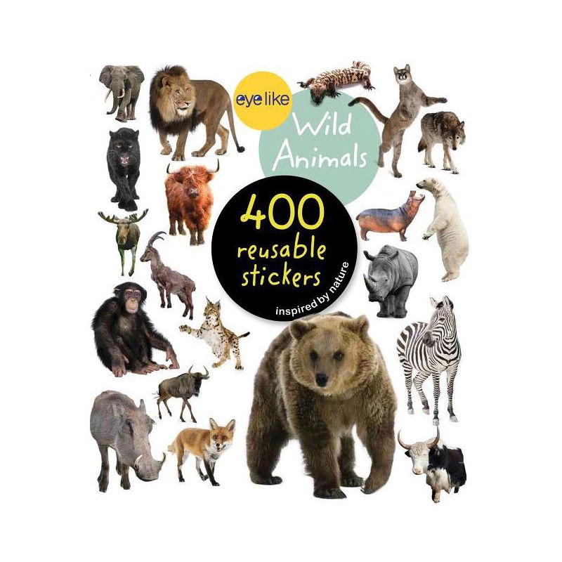 Eyelike Stickers: Wild Animals - by  Workman Publishing (Paperback), 1 of 2