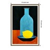 Amanti Art Bottle With Lonesome Lemon by Bo Anderson Canvas Wall Art Print Framed 16 x 23-in. - 4 of 4