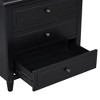 NicBex 3 Drawer Nightstand,Storage Wood Cabinet,End Table for Bedroom,Living Room,Bedside - 4 of 4