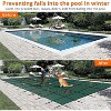 Heavy-Duty Ultra-Dense Safety Pool Cover 22x42ft for Inground Pools with Center Steps, Comes with Installation Tools, Strong and Safe Pool Barrier - 4 of 4