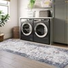 Washable Area Rugs, Vintage Printed Indoor Floor Carpet with Non-Slip Backing, Oriental Distressed Accent Rugs - 3 of 4