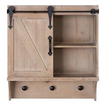 18" x 8" x 20" Decorative Farmhouse Cabinet - Kate & Laurel All Things Decor