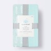 Fitted Mini Crib Sheet  - Arrows/Mint - 2pk - Cloud Island™ - image 4 of 4