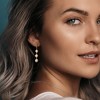 EVERLY JEWELRY | 10k Yellow Gold 6 - 8 MM Cultured Freshwater Pearl Drop Leverback Earrings - 4 of 4