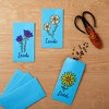 Okuna Outpost 100 Pack Blue Money Envelopes for Cash, Payroll, Money Saving, Coins, Currency, 100GSM, 3.5 x 6.5 In - 4 of 4