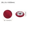 Unique Bargains Round Fabric Cloth Covered Sewing Buttons for Suits Dress 10 Pcs - 2 of 4