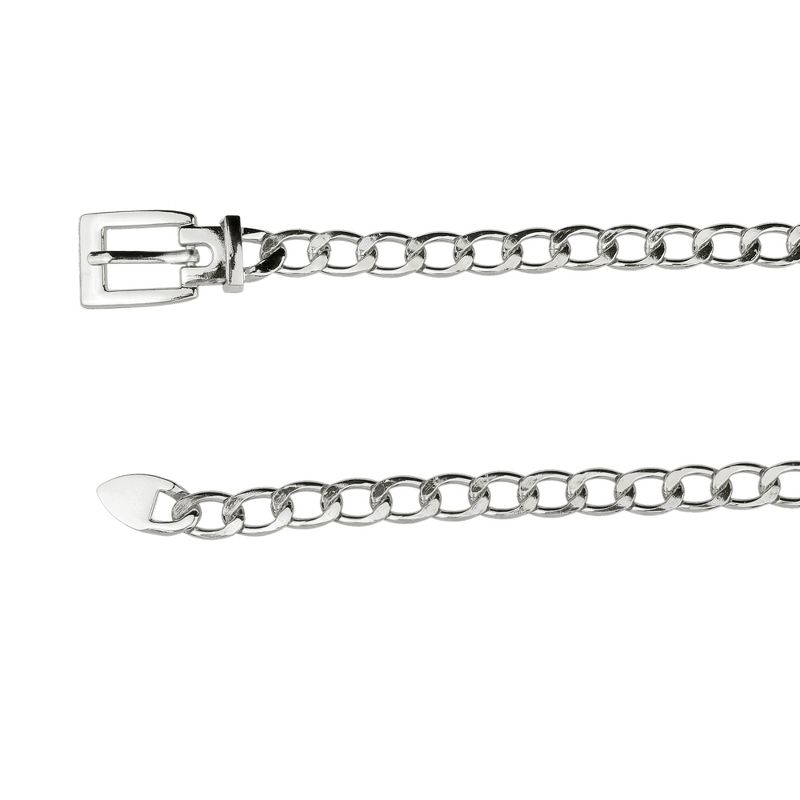 Elerevyo Women's Adjustable Waist Link Chain Belt for Jeans Dresses, 2 of 6