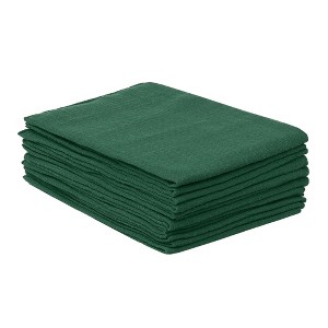 Unique Bargains Parties Weddings Restaurants Cotton Napkins 17 x 17 Inches 12 Pcs - 1 of 4