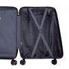 FURNIinspire Bag and Luggage Sets Stylish Hard Shell Suitcase Set 3 Piece Luggage with Spinner Wheels Travel Business, Blue, 18.7"*12.2"*30.51" - 2 of 4