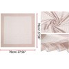 Allegra K Women's Silk Striped Lightweight Fashion Square Scarves - 3 of 4