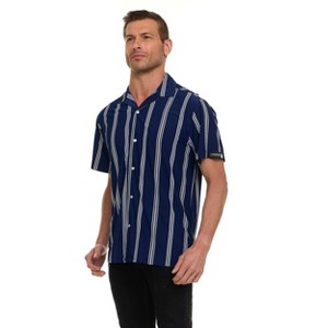 Canada Weather Gear Men’s Short Sleeve Stretch Shirt – 4-Way Super Stretch, Moisture Wicking, Wrinkle Resistant, Travel Friendly - 1 of 4