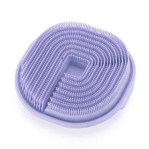 Unique Bargains Round Shape Bath Brush for Bathroom 4.13" 1 Pc - 1 of 3